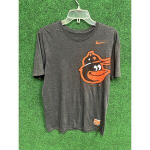 2015 Nike Baltimore Orioles MLB Black/Gray T-Shirt Size Medium Unisex Gift